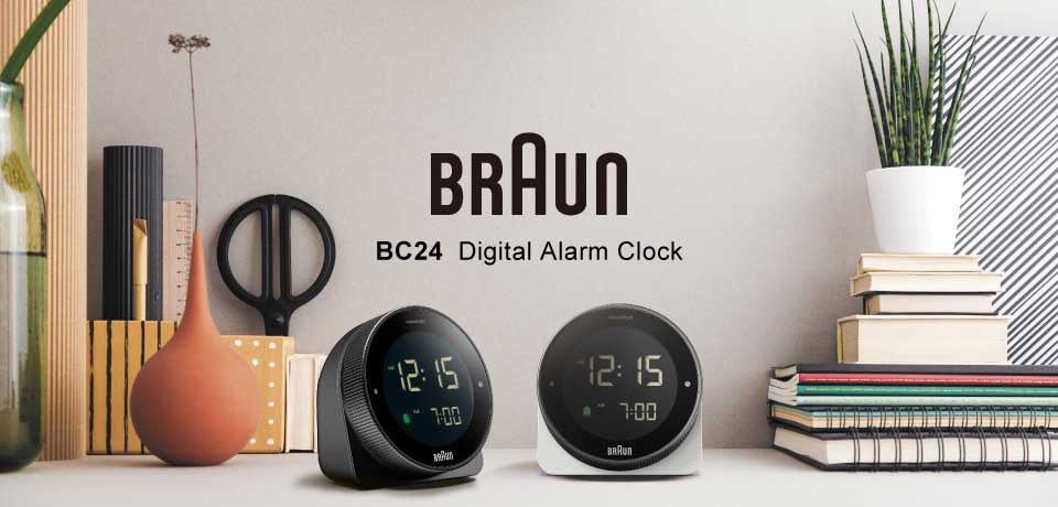 BRAUN BC24 デジタル置時計