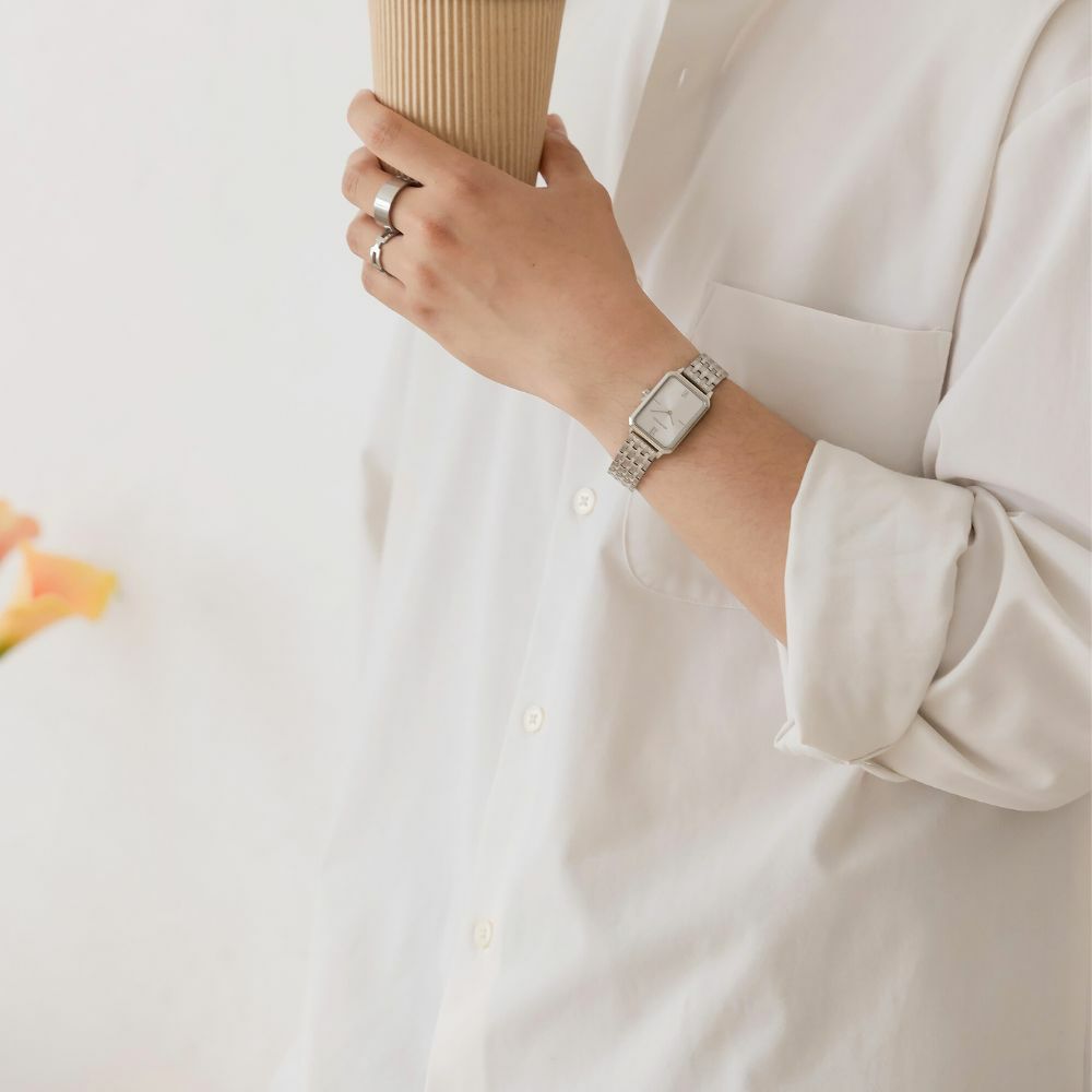 BERING Ladies Unisex Rectangle Link 17423-734