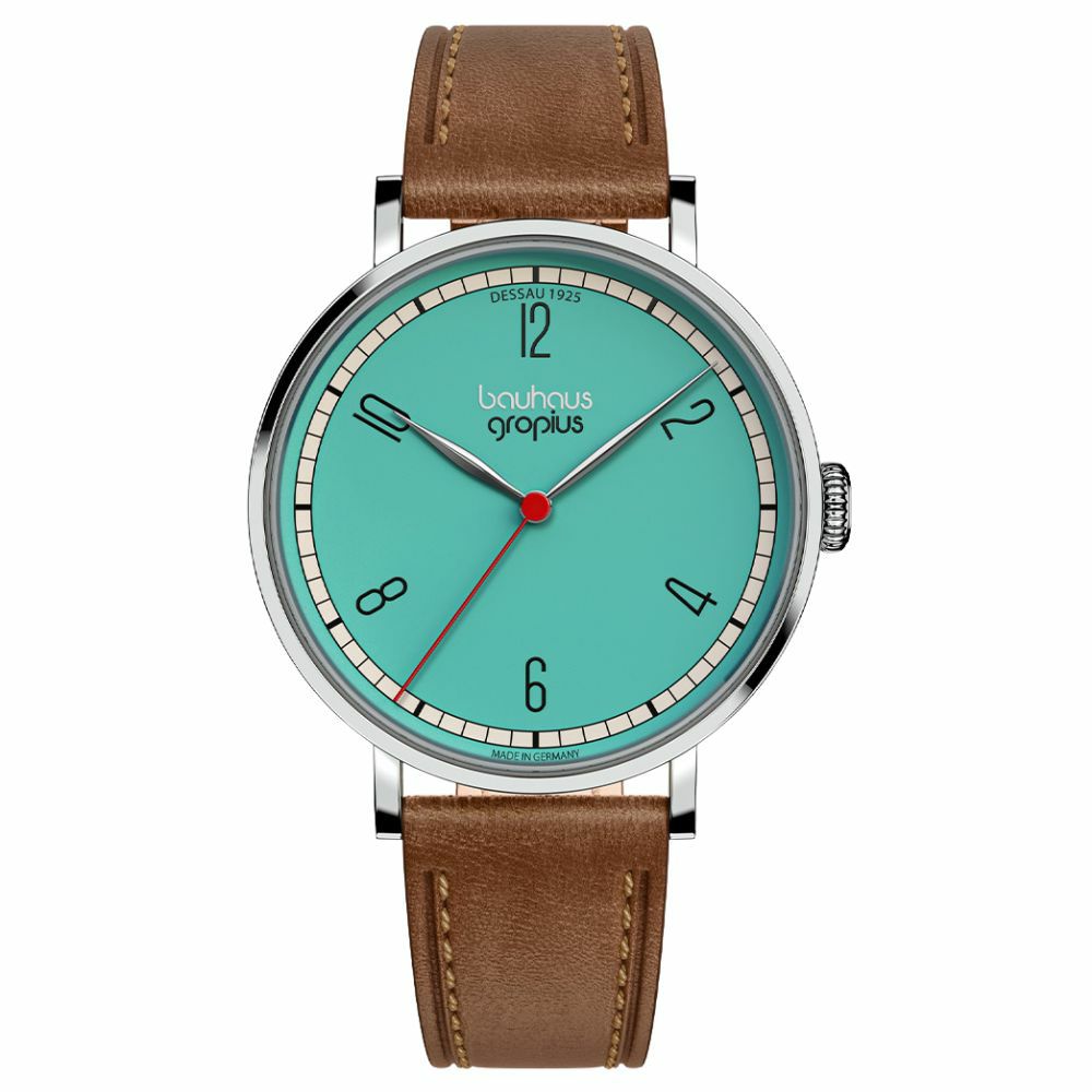 Bauhaus Walter Gropius (バウハウス・ヴァルター・グロピウス)  ニューバウハウス デッサウ1925シリーズ 数量限定 シリアルナンバー入りメンズ ユニセックス腕時計 WGN003-01